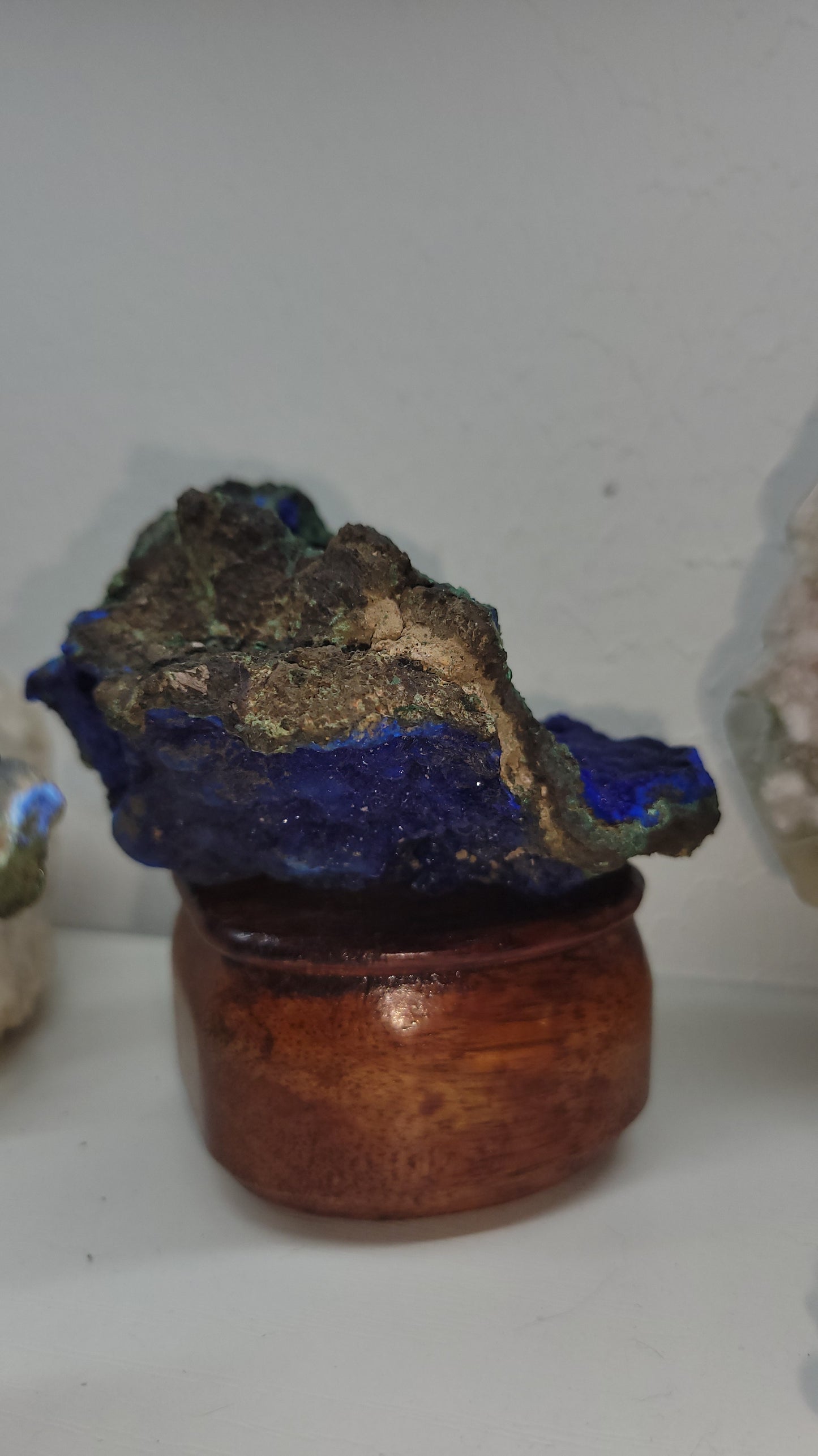 Malachite and bubbly azurite