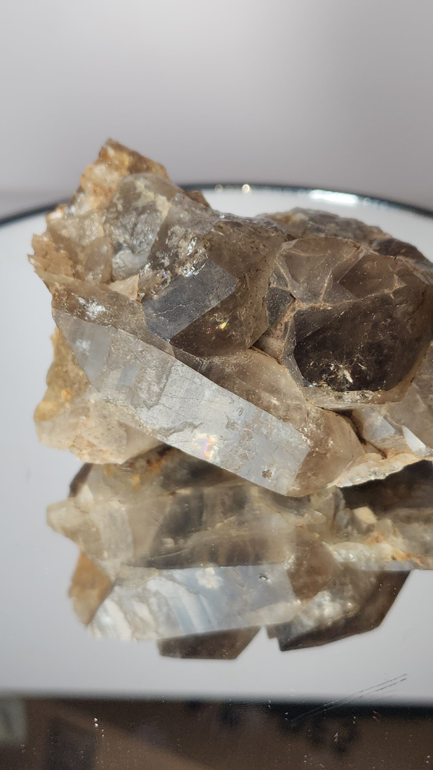 Smoky Quartz cluster