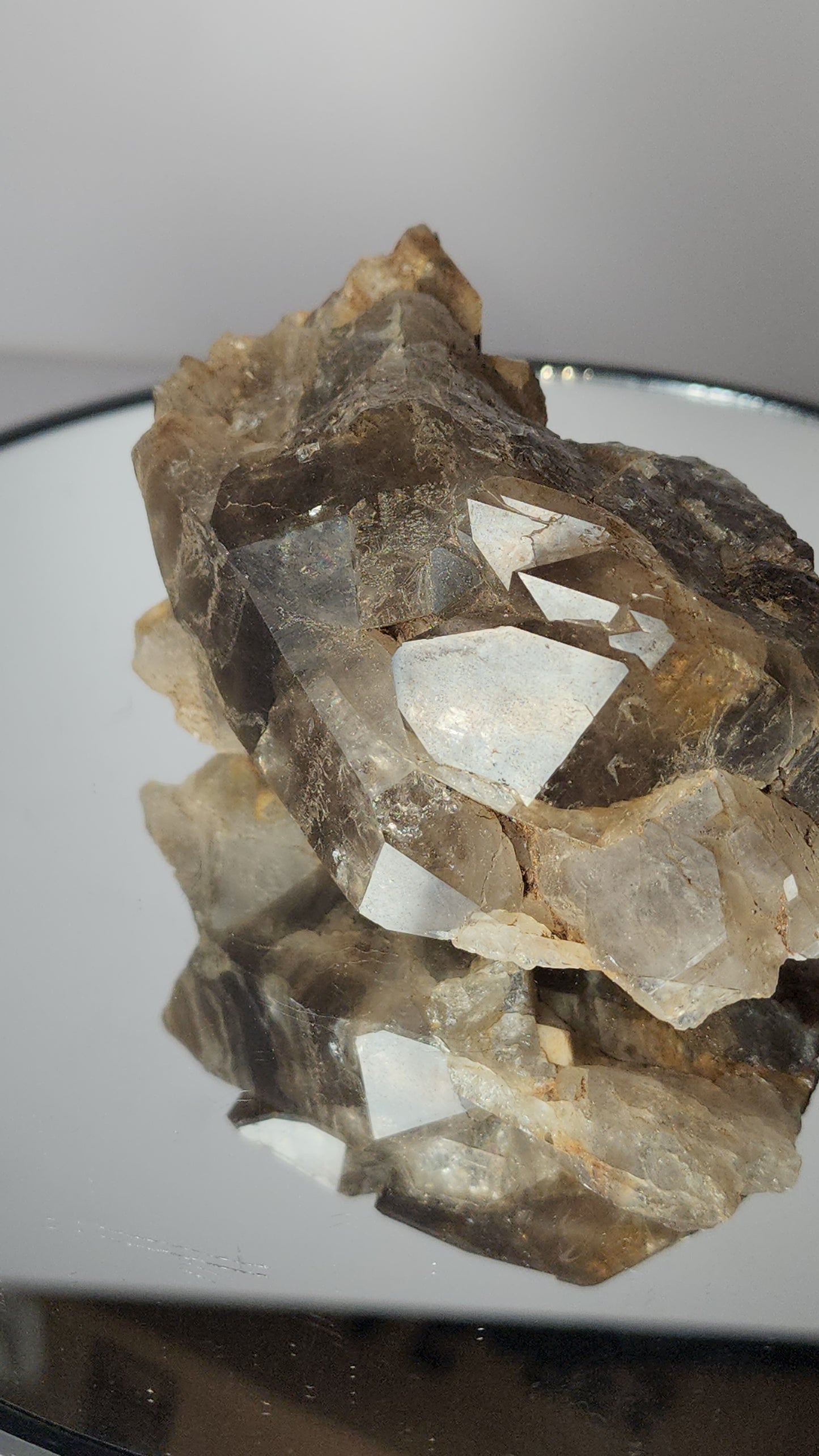 Smoky Quartz cluster