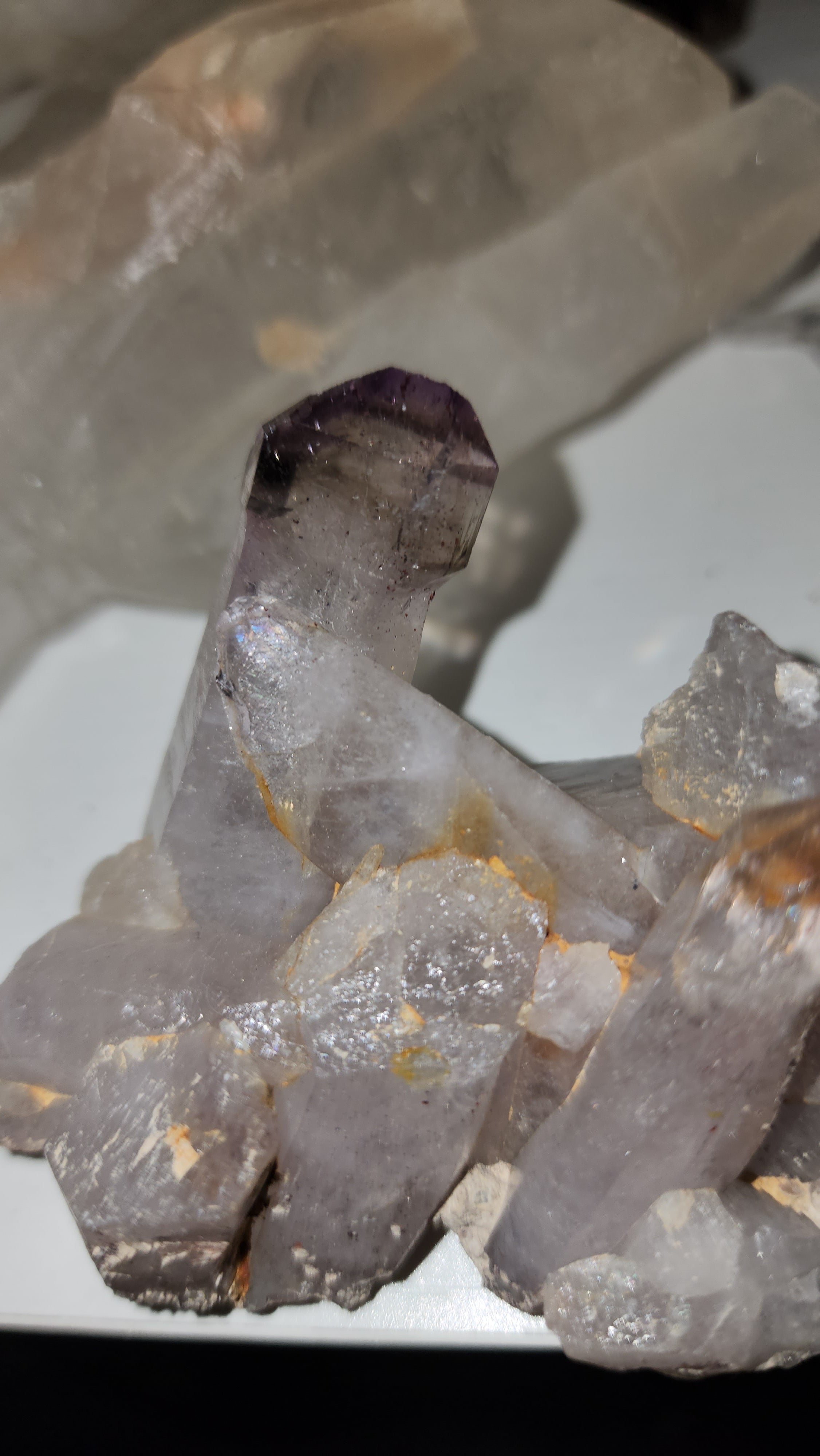 Brandberg scepter amethyst