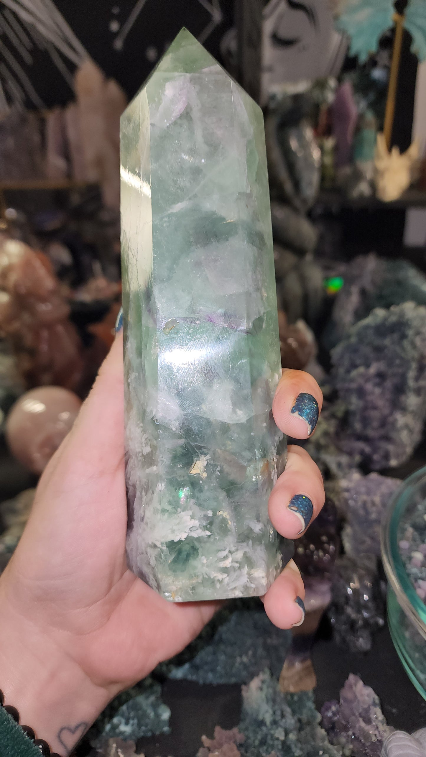 Fluorite tower large